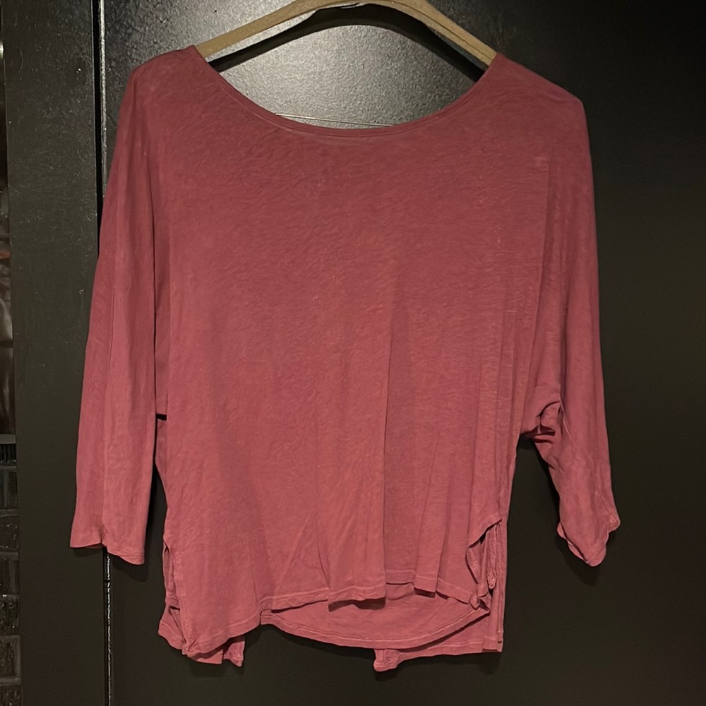 Maroon Top, size Medium